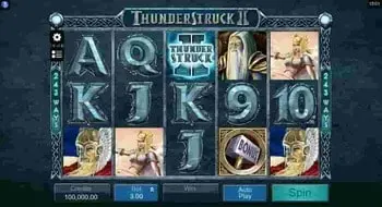 Special symbols in Canadian slot Thunderstruck 2