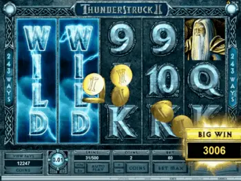 Thunderstruck 2 slot - big win